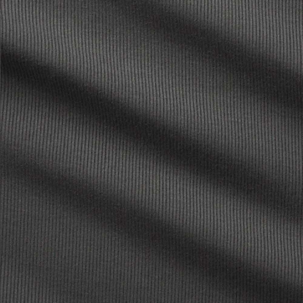 017 ATHLETA Women's Signature Rib Crop Tee, Shadow Grey, Small - Picture 7 of 7